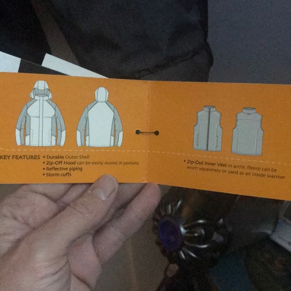 NEW NFL Pittsburgh Steelers stadium 3 in 1 jacket coat - Picture 8 of 9